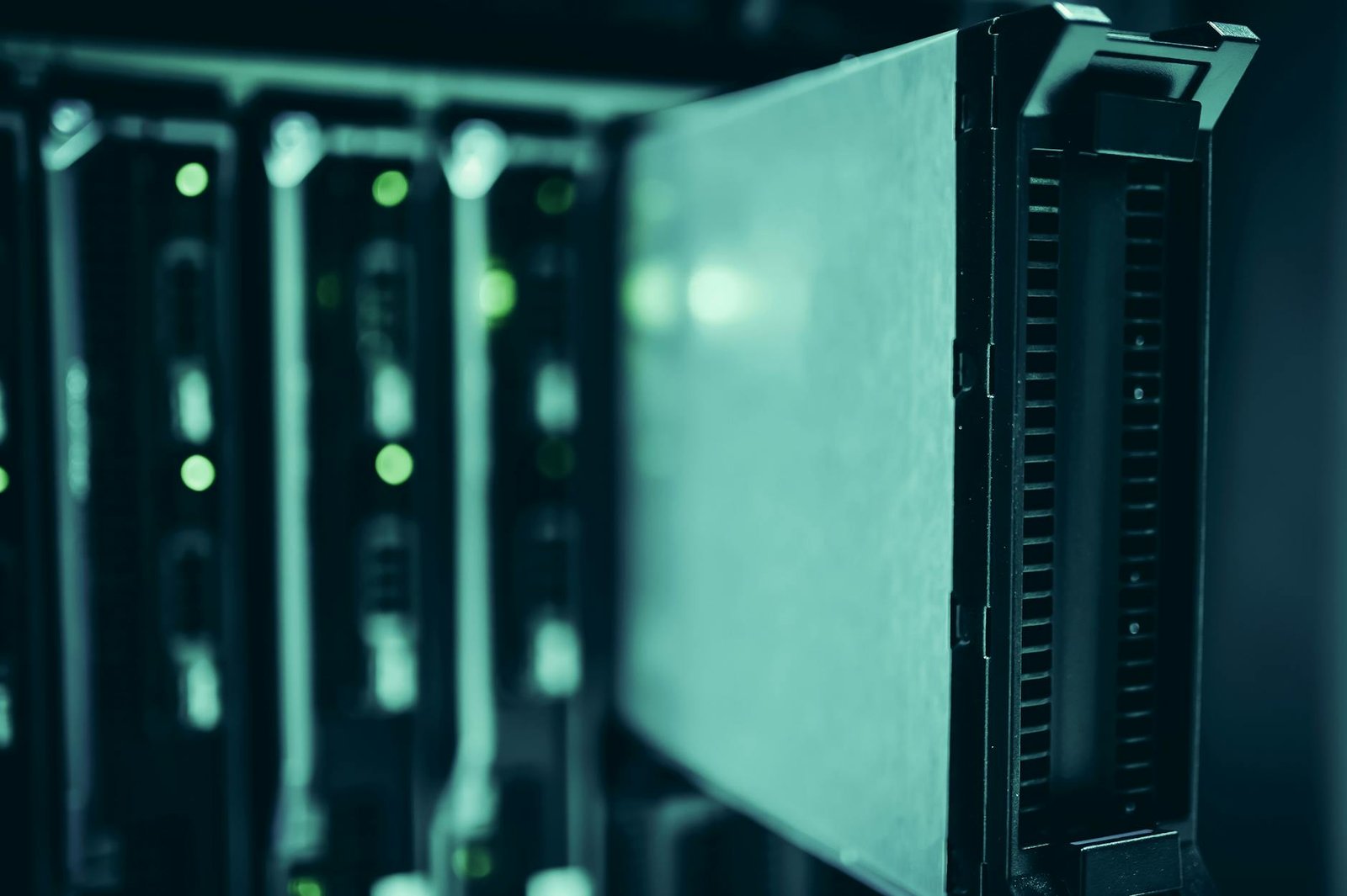 Data center servers representing memory storage infrastructure