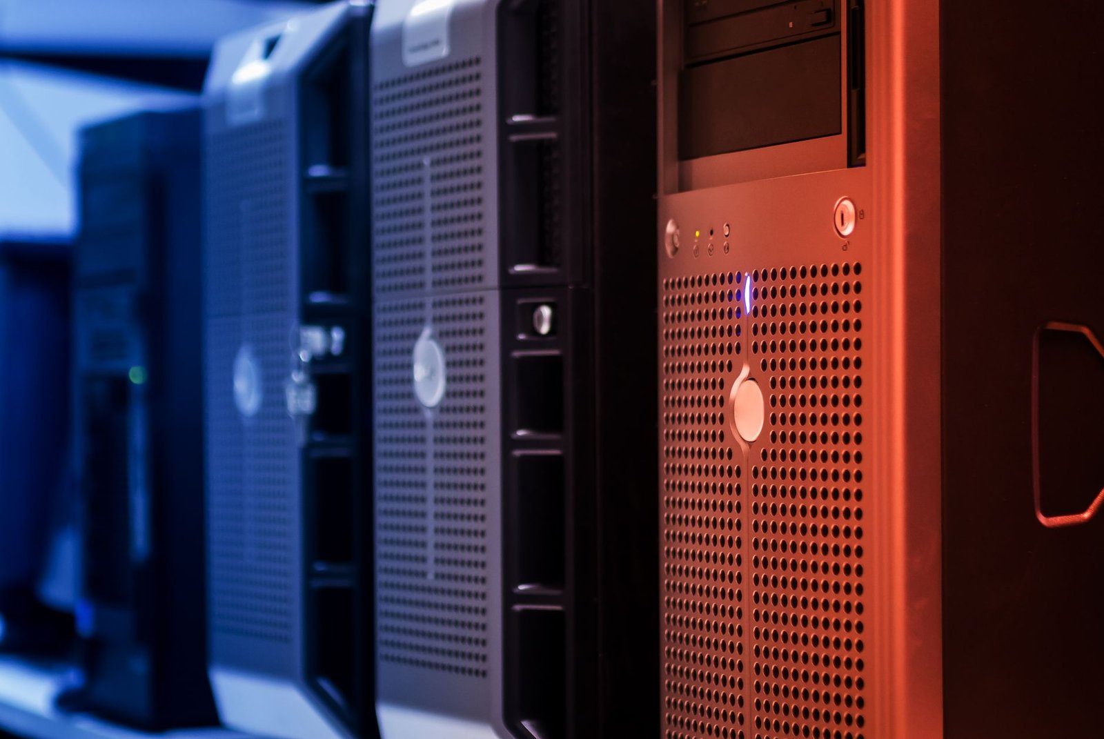 Server infrastructure hosting vector database workloads for RAG in production
